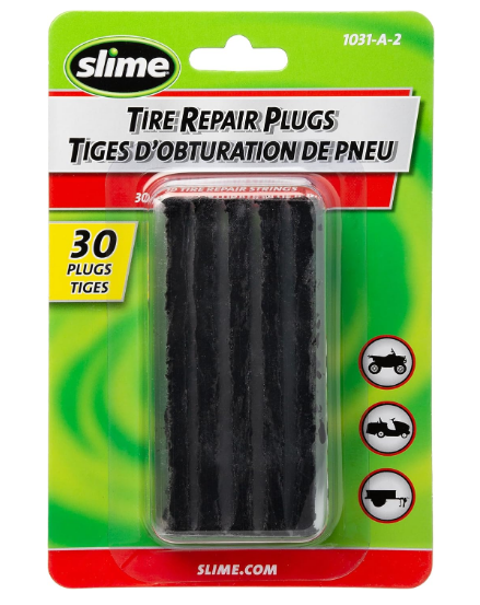 KIT DE REPARACION DE NEUMATICOS DE 4", 30 pz, SLIME