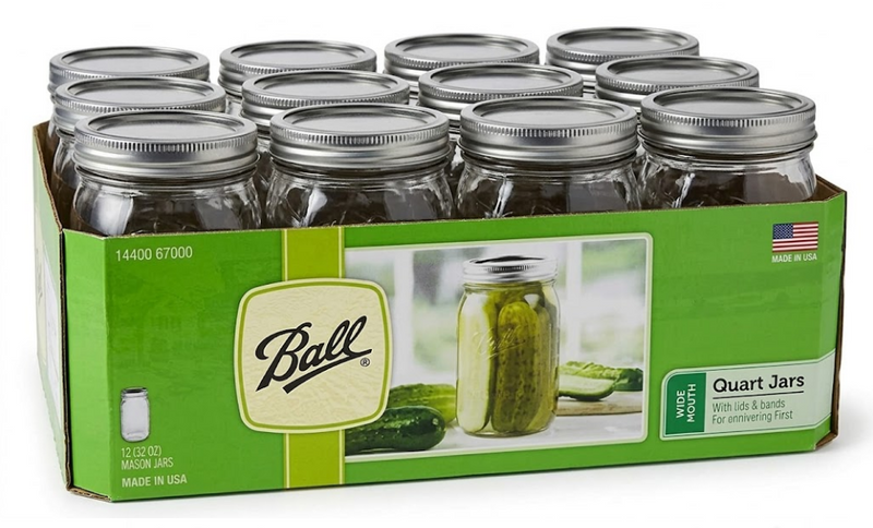 FRASCOS PARA ENVASAR, BOCA ANCHA 32oz (946ml)
