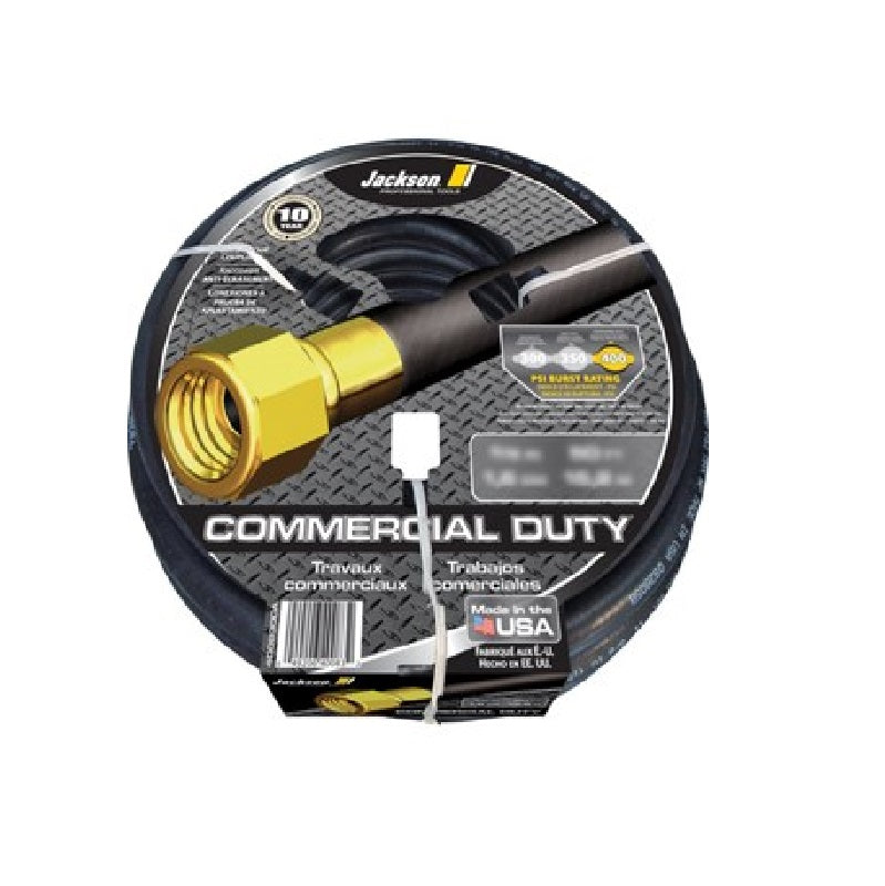 MANGUERA PARA JARDIN 5/8", 30 m, JACKSON, 100 ft, "COMERCIAL DUTY"