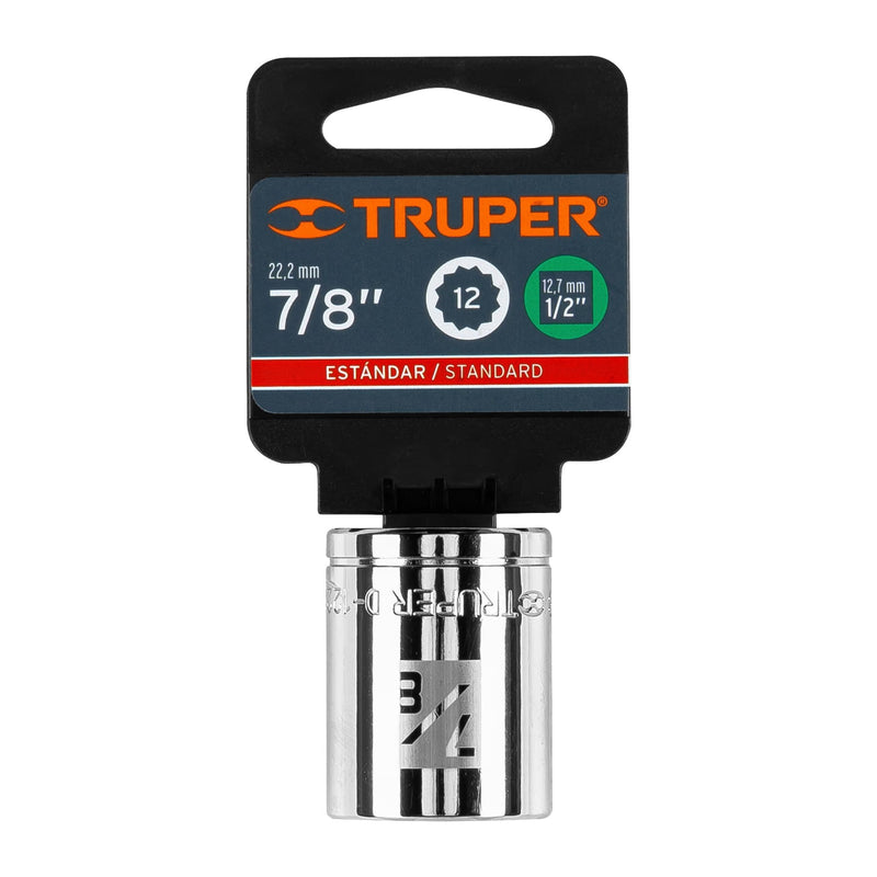 DADO DE 7/8", CUADRO DE 1/2", 12 PUNTAS, D-1228