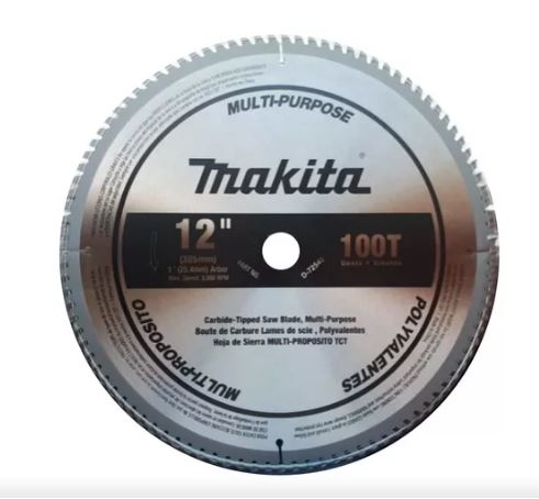 SIERRA CIRCULAR MULTI PROPOSITO 12''X1''X 100 DIENTES TCT