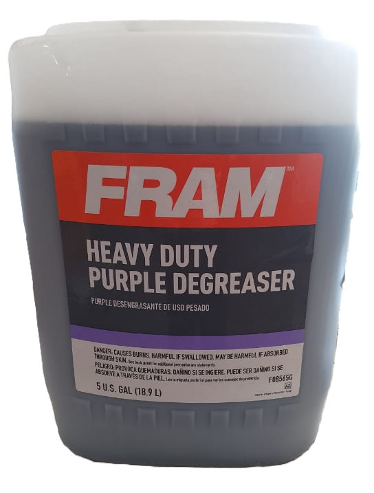 DESENGRASANTE FRAM HEAVY DUTY PURPLE 18.9 L, FORMULADO POR ZIP