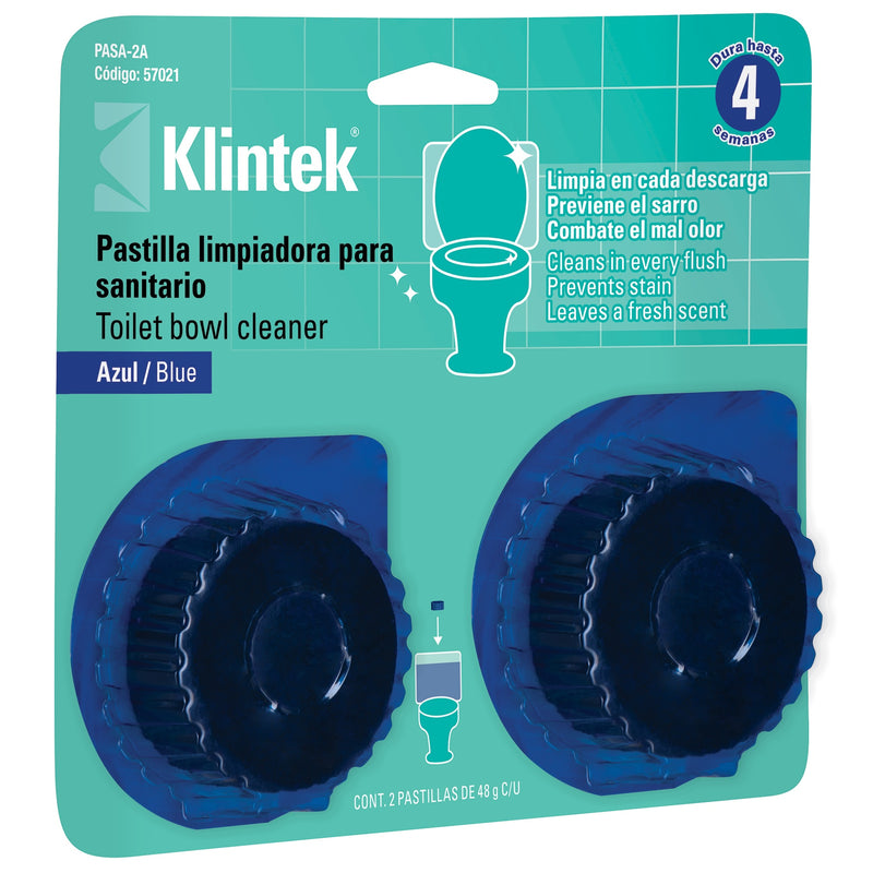 PASTILLAS DEFINFECTANTES PARA WC BLISTER CON 2 PIEZAS