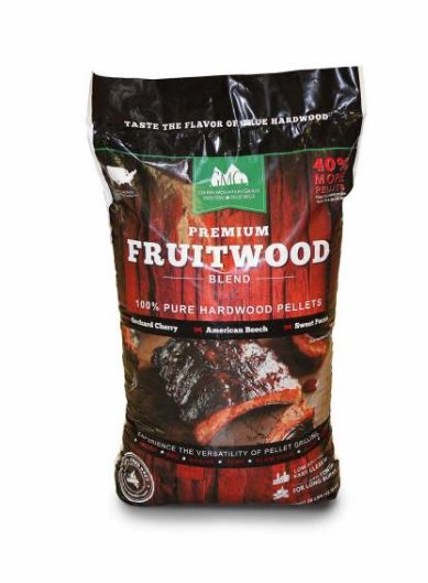 BOLSA DE PELLETS PREMIUM GMG FRUITWOOD BLEND 12.7 KG