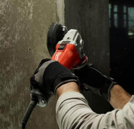 ESMERILADORA ANGULAR ELECTRICA DE 5" 13 AMP 11,000 RPM MILWAUKEE