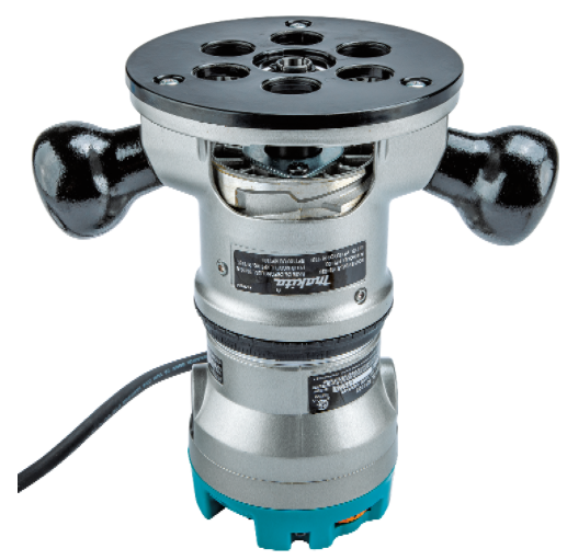 ROUTER  1/2", 1.100 W, 24000 RPM, ADAPTADOR DE 1/2 Y 1/4