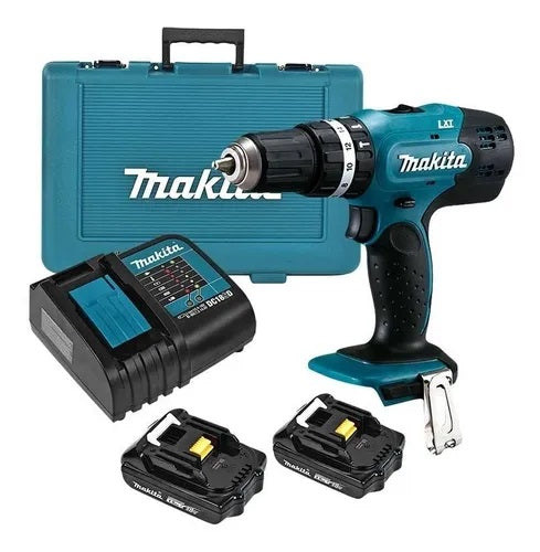 TALADRO-ATORNILLADOR 18V LXT, 38 NM, 2 BAT. 1.5 Ah. BL1815N,CARGADOR DC18SD Y ESTUCHE