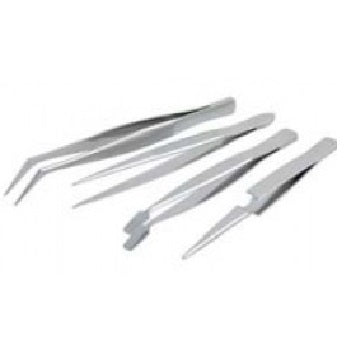 JUEGO DE 4 PINZAS PRECISION TIPO TWEEZER