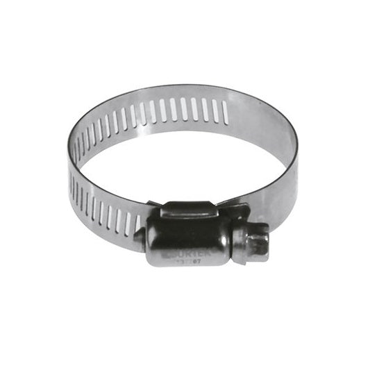 ABRAZADERA SINFIN DE ACERO INOXIDABLE DE 3/4" A 1-3/4" (PIEZA)