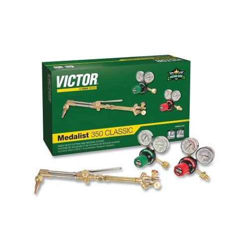 EQUIPO DE CORTE Y SOLDADORA VICTOR CONTENDER MEDIALIST 350  CGA-540/510 STD PLUS