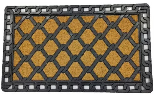 TAPETE PARA EXTERIOR ALFOMBRILLA FIBRA DE COCO 45X75 7 MM