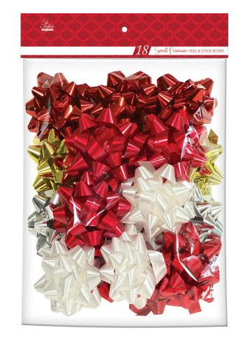 BOLSA CON 12 MOÑOS PARA REGALO VARIOS COLORES
