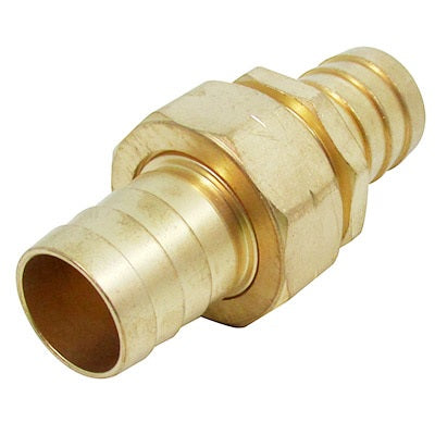 CONECTORES DE LATON SOLIDO, MACHO Y HEMBRA, ESPIGA DE 3/4"