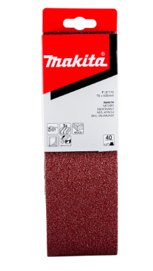 LIJA DE BANDA 3" X 21" G. 40 P/MAD 5 PZAS