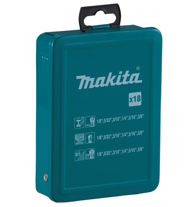 JUEGO DE BROCAS PARA METAL, CONCRETO Y MADERA