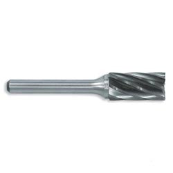 LIMA ROTATIVA CILINDRICA SIN CORTE FRONTAL 1/2", 1", SB-5  PARA ALUMINIO