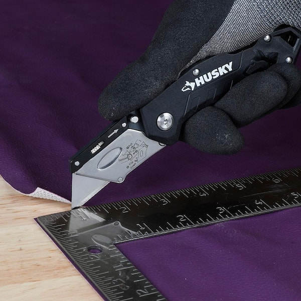 NAVAJA HUSKY ABATIBLE DE BOLSILLO DE CIERRE RAPIDO