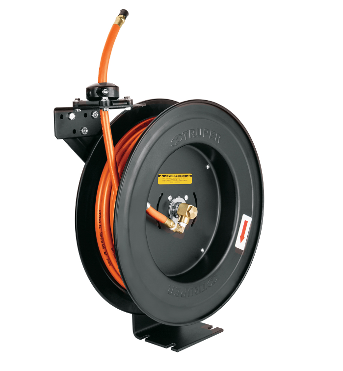 CARRETE RETACTIL CON MANGUERA DE 3/8" DE 15 METROS