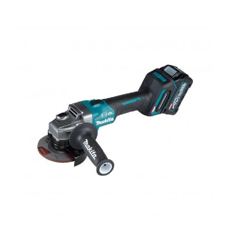 ESMERILADORA ANGULAR DE 4-1/2", 40V, XGT, 2 BAT. 4.0Ah, CARGADOR Y ESTUCHE. 8,500 RPM