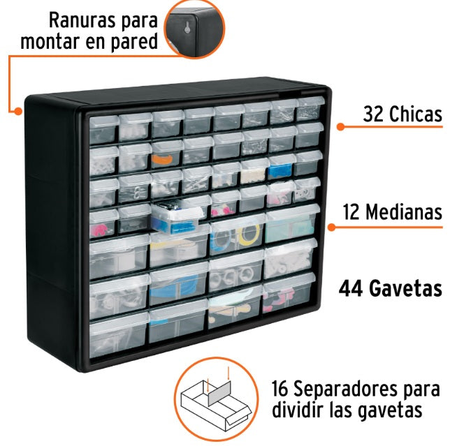 ORGANIZADOR DE 44 GAVETAS TRUPER