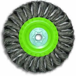 CARDA CIRCULAR DE ALAMBRE TRENZADO 4" BARRENO MR CHIP-CUT
