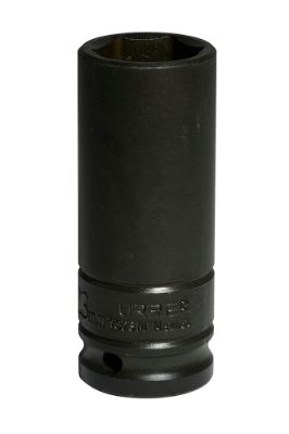 DADO DE IMPACTO DE 22 mm, CUADRO DE 1/2", 6 PUNTAS, LARGO