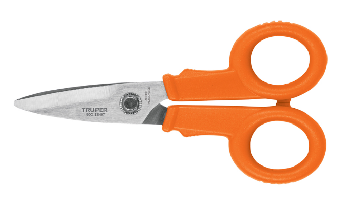 TIJERA PARA OFICINA 5-1/2', DE ACERO INOXIDABLE