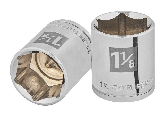 DADO DE 1-1/8", CUADRO DE 1/2", 6 PUNTAS, D-1236-H