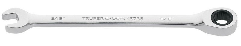 LLAVE COMBINADA CON MATRACA 5/16 TRUPER