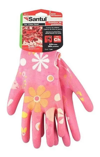 GUANTE DE POLIESTER ELASTICO CUBIERTO LATEX M