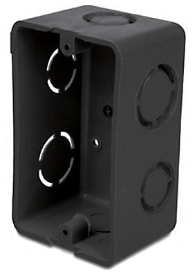 CAJA DE PLASTICO TIPO CHALUPA 2X4 RECTANGULAR