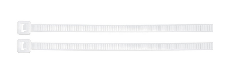 CINCHOS DE PLASTICO, 50 CM, 50 LBS, BLANCOS