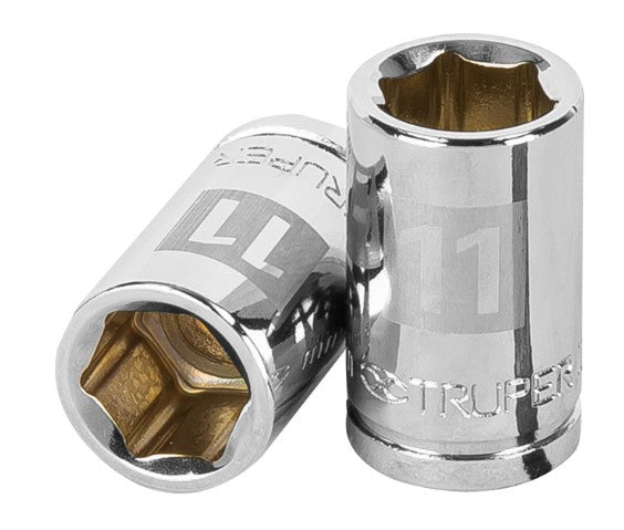 DADO DE 11 mm, CUADRO DE 3/8", 6 PUNTAS, D-3811-HM