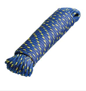 CUERDA DE POLIPROPILENO 3/16" (8 mm), MADEJA DE 15 m, MULTICOLOR