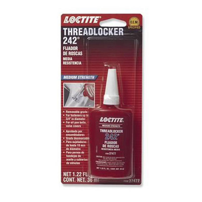 LOCTITE FIJADOR DE ROSCAS 243 6 ML REMOVIBLE