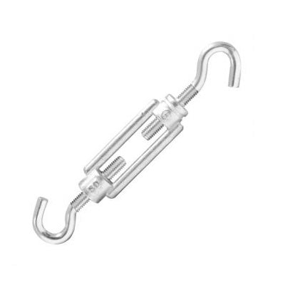 TENSOR DE ZINC GANCHO-GANCHO 1/4" 50 KG