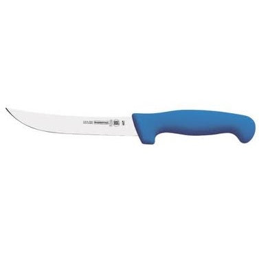 CUCHILLO PARA DESHUESAR FLEXIBLE CURVO  6" MANGO AZUL (PIEZA)