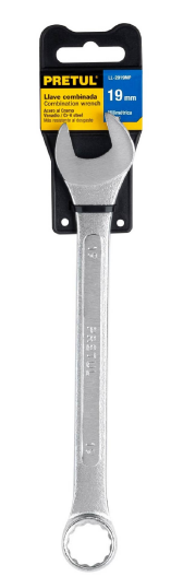 LLAVE COMBINADA MILIMETRICA 19 MM PRETUL