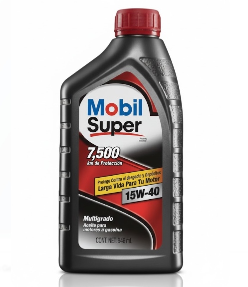 ACEITE PARA MOTOR A GASOLINA, MOBIL TRC-PRO MULTIGRADO 15W40, 946 ml