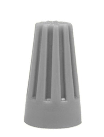 CAPUCHON ROSCABLE P/CABLE CAL. 22-18 COLOR GRIS