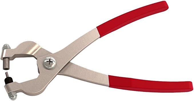 PINZA SACABOCADOS DE ACERO INOXIDABLE DE 1/8"