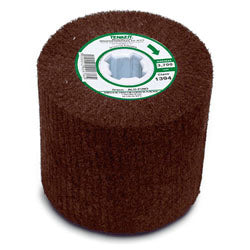 RODILLO DE FIBRA DE 4 1/4" BARRENO 5/8" GRANO GRUESO