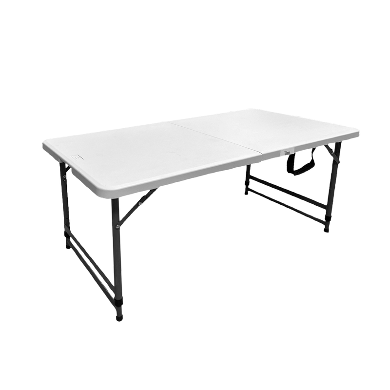 MESA DE PLASTICO 4 FT, RECTANGULAR, PLEGABLE KOKKEN YMHXZ122SJ 1.22 MTS