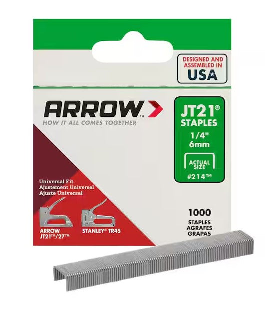 GRAPAS 214 JT21, 1/4", 6 mm, ARROW 1000 PZAS G50